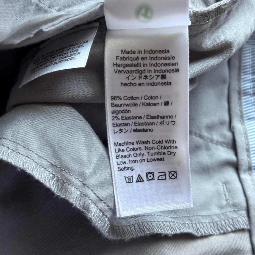 J.Crew Slim Boyfriend Chino Pants Womens 25P Gray Stretch Cotton Casual NWT - Picture 8 of 13
